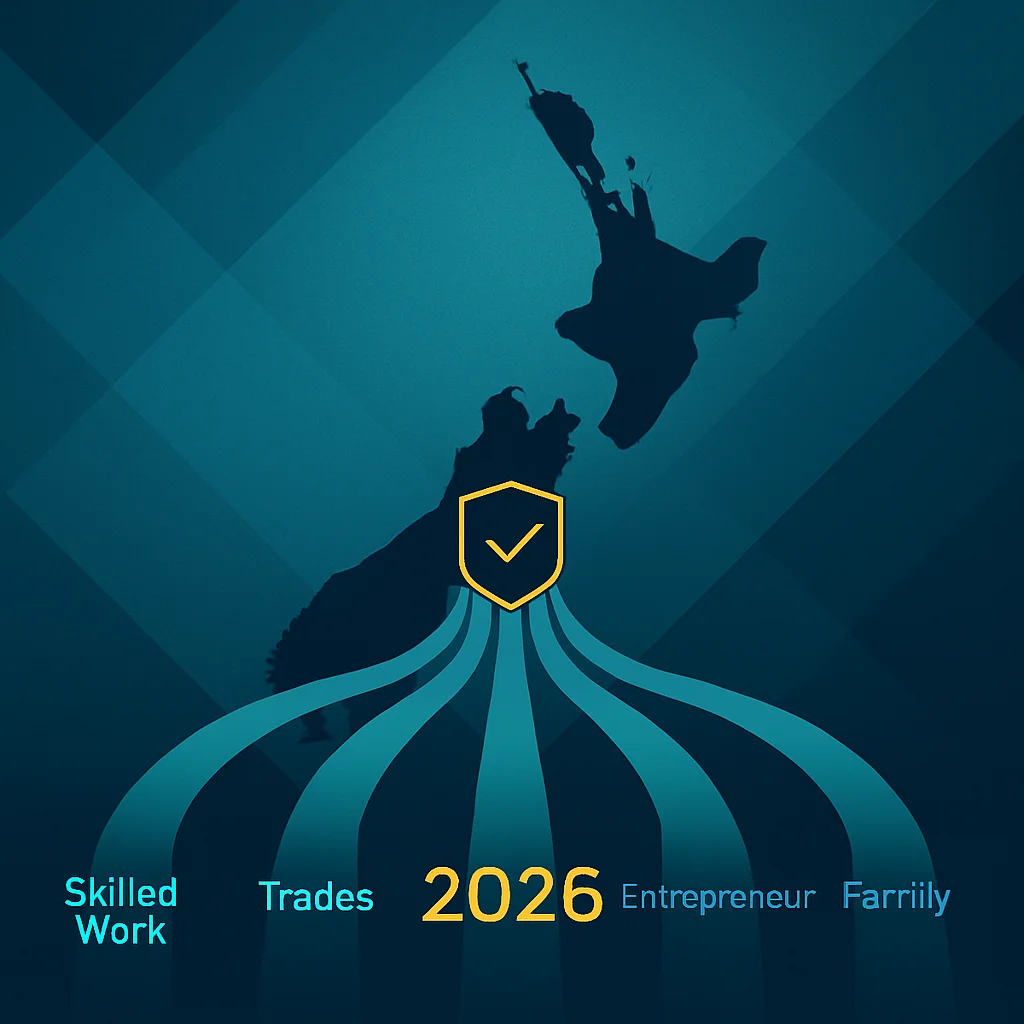New NZ Residence Pathways 2026